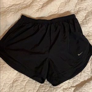 Black nike athletic shorts